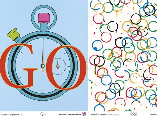 2012 Londra Olimpiyat afişleri
