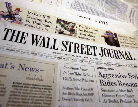 Wall Street Journal Türkiye resmi internet sitesi yayına başladı
