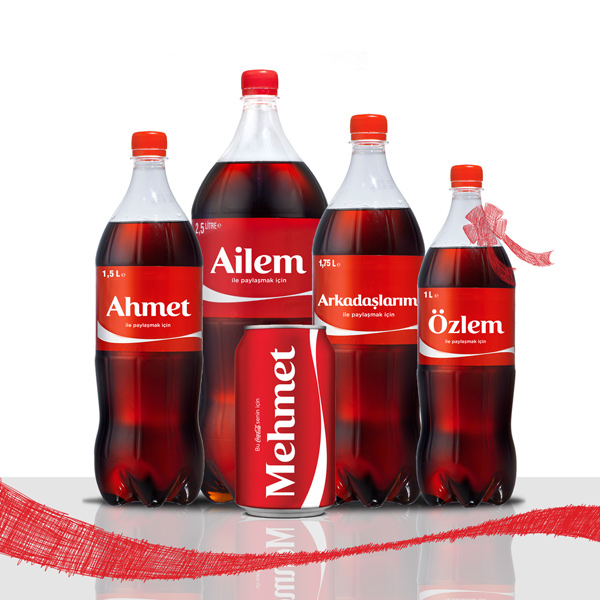 Coca-Cola’dan kişisel etiket kampanyası