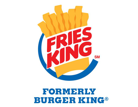 Burger King adını Fries King olarak değiştiriyor