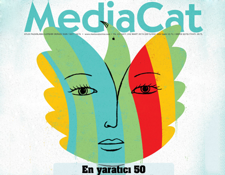 2014 yılında yaratıcılıklarıyla fark yaratan 50 kişi ve ekip MediaCat Mart sayısında.