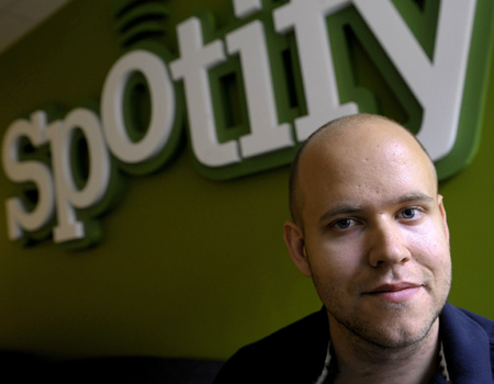 Spotify'ın kurucusu ve CEO'su Daniel Ek