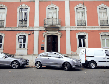 Smart etkisi Lizbon sokaklarında