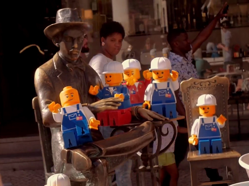 Şehirde Lego istilası
