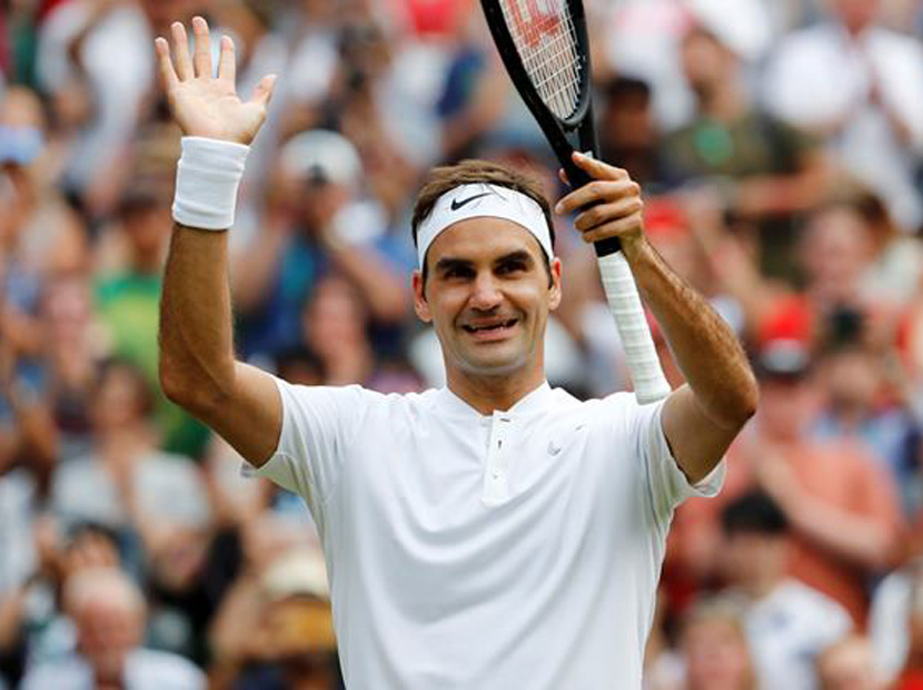Federer’e makarnalı destek
