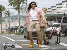 Yeni Zelanda Polisi'nden Hollywood'a taş çıkartan reklam