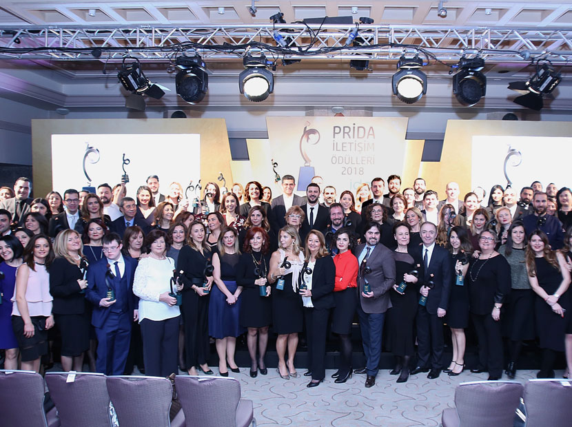 PRİDA İletişim Ödülleri 2018 sahiplerini buldu