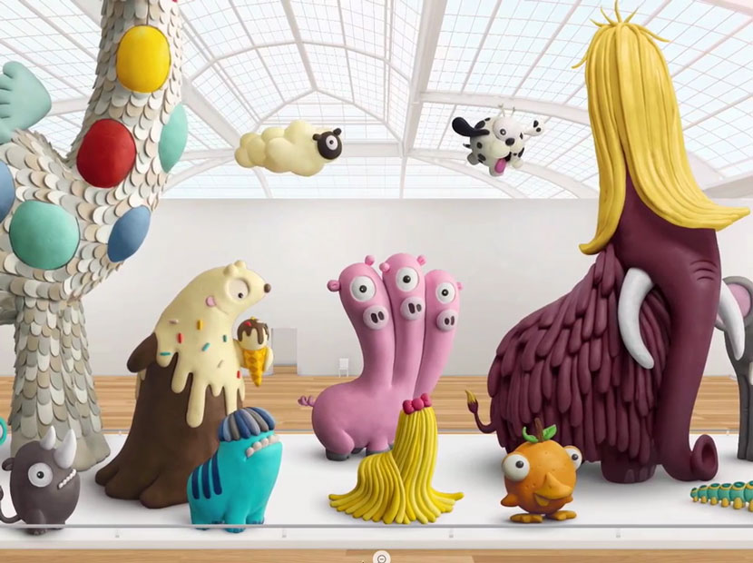 Play-Doh’dan ortaya karışık hayvanlar âlemi
