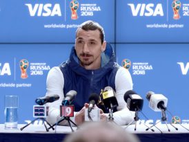 Ibrahimović Dünya Kupası'na rağmen Dünya Kupası'nda