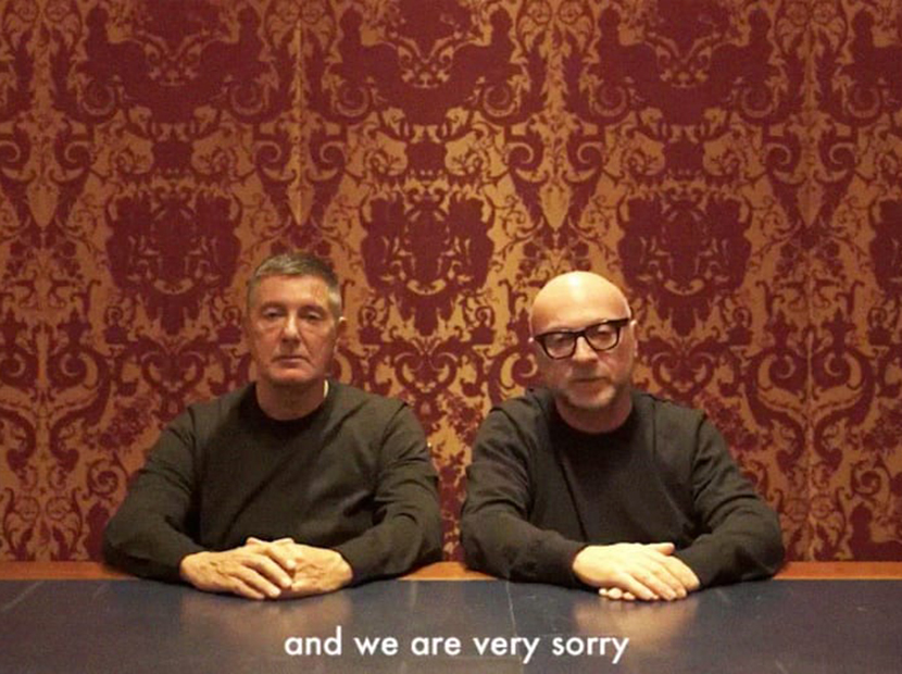 Dolce & Gabbana'dan tepki çeken reklam hakkında özür