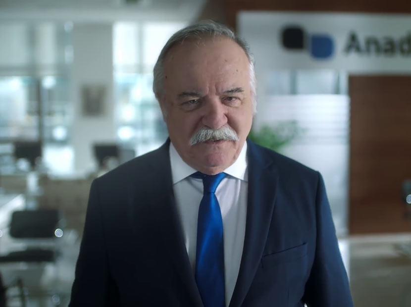 Anadolubank'ın reklam yüzü Çetin Tekindor