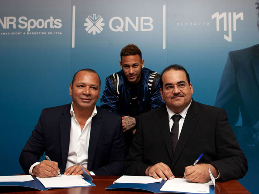 QNB Group'un uluslararası marka elçisi Neymar