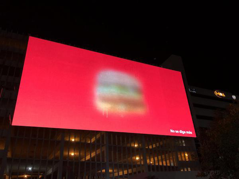 McDonald's'tan optik illüzyon denemesi