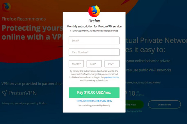 Firefox'a ücretli üyelik sistemi geliyor