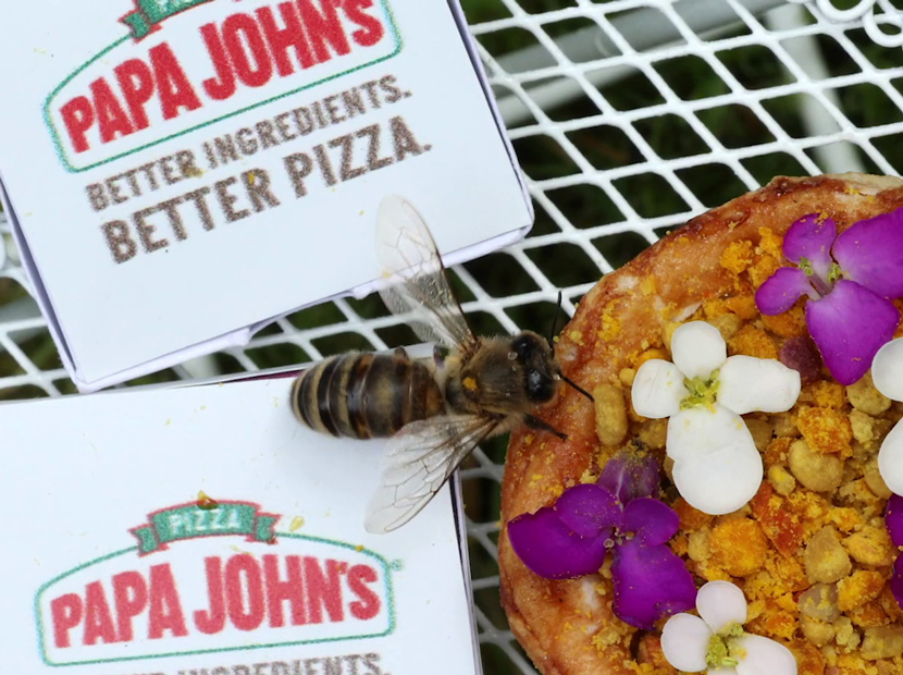 Arılara layık bir pizza