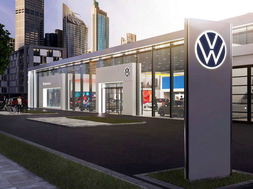 Volkswagen logosunu yeniledi