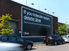 Uber'den ırkçılığa karşı açık mesaj
