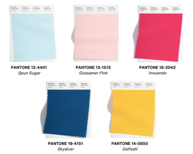 Pantone'dan 2022'nin trend renklerine bakış