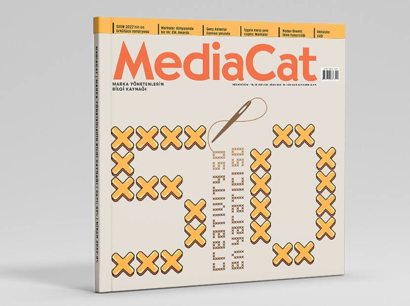 Türkiye’nin en yaratıcı 50’si MediaCat Nisan sayısında
