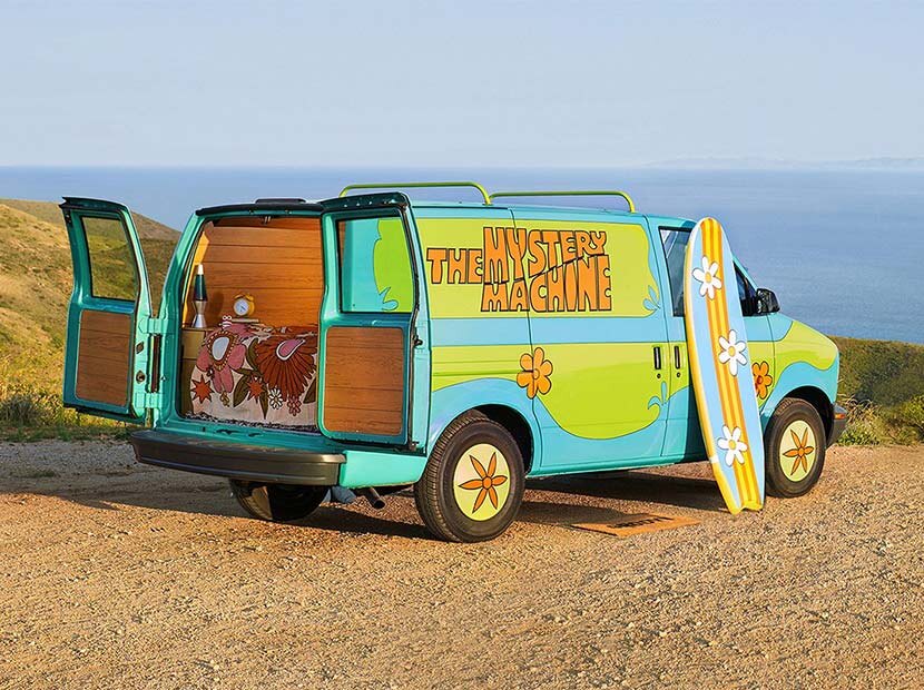 Scooby-Doo’nun 20. yaşını kutlayan karavan