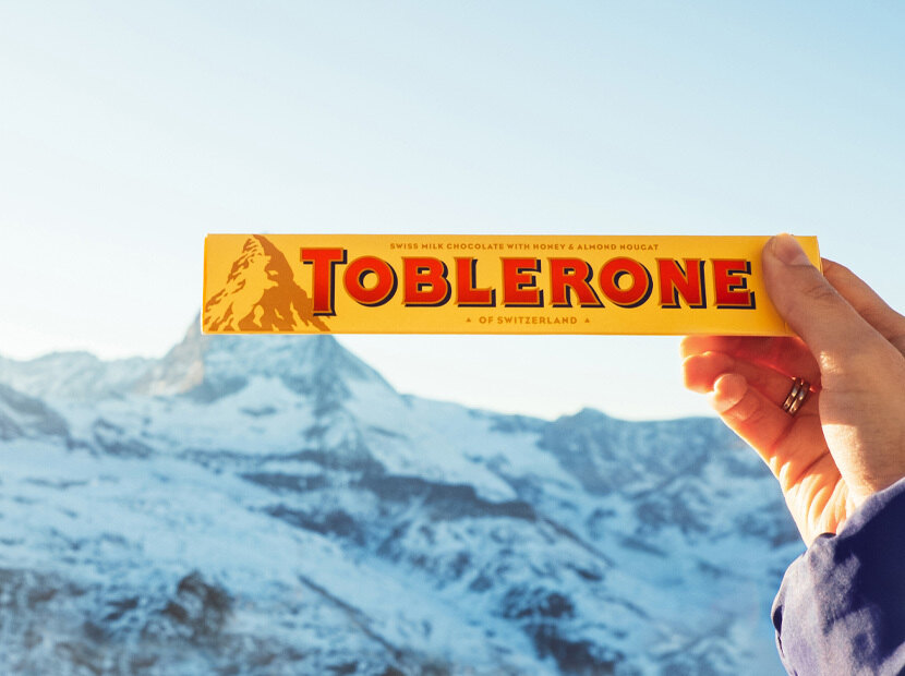 Toblerone Matterhorn ile vedalaşıyor