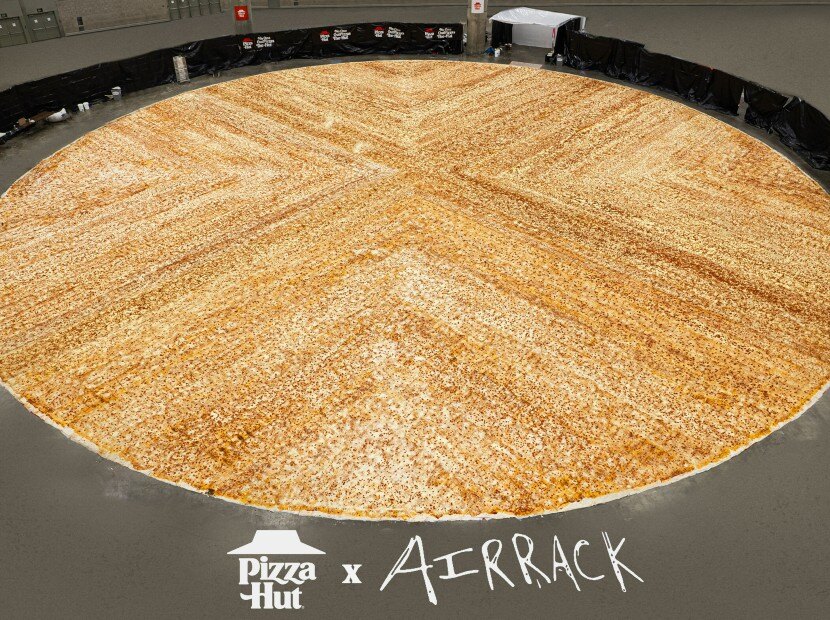 Dünyanın en büyük pizzası