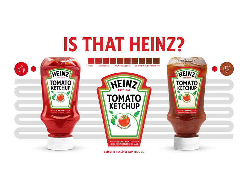 Sahte Heinz’ı yakalayan etiketler