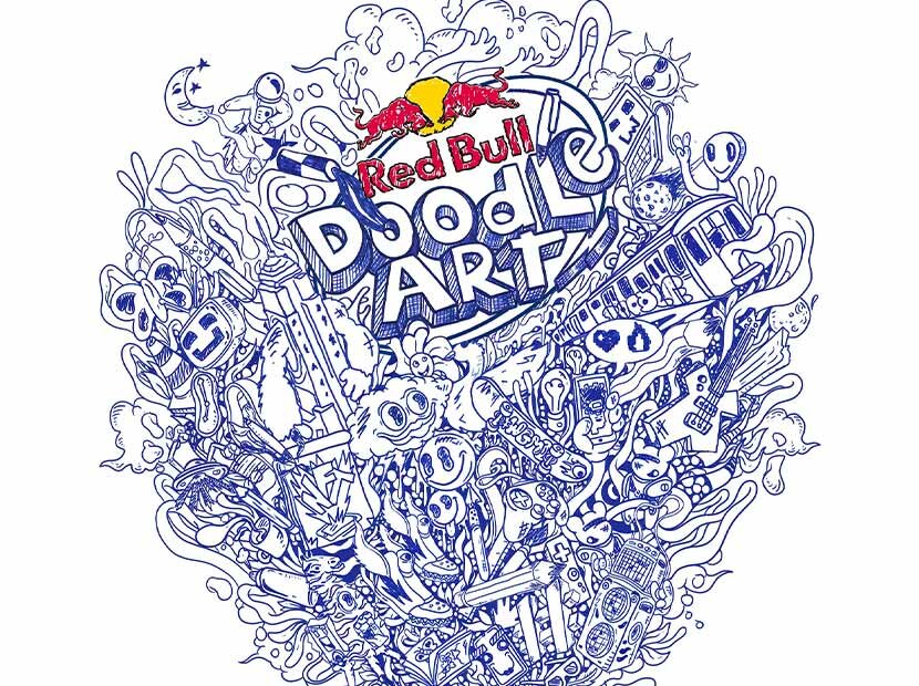 Red Bull en yaratıcı doodle’ların peşinde