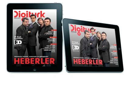 Digiturk eDergi Mayıs sayısı özel kapağıyla AppStore’da