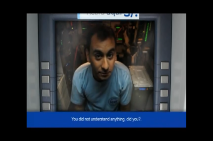 ATM’nin içindeki küçük adam